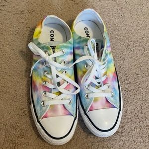 Limited edition tie dye converse